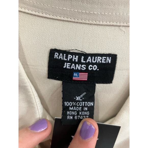 Ralph Lauren Button Down Shirt Size XL - Picture 4 of 4